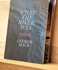 Detail shot of the Of Water poetry bundle from Loblolly Press, featuring Kristin Entler and Andrew Mack