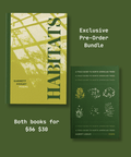 Loblolly Press Habitats + A Field Guide to North American Trees book cover with illustrations of various trees.