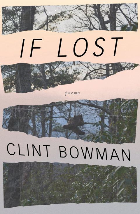 Close-up of the book "If Lost" by Loblolly Press showing its cover design and title.