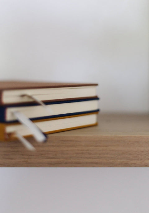 Olive square linen hardcover journal by Loblolly Press, 5.5 x 5.5 inches, blank pages for writing or sketching.